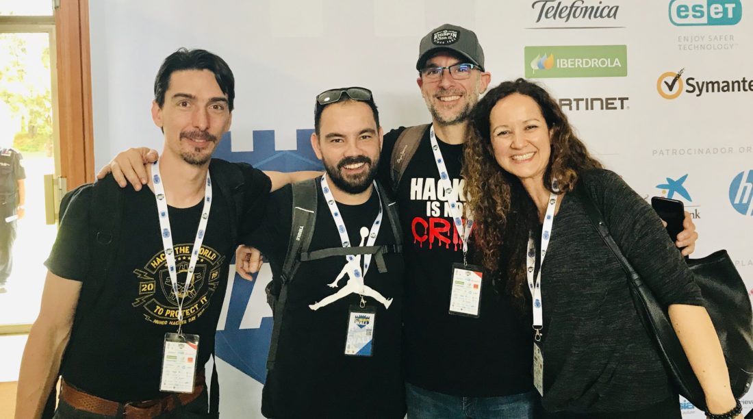 Carlos Loureiro, Rafa Lopez, Yago Hansen & Ivette Bolivar