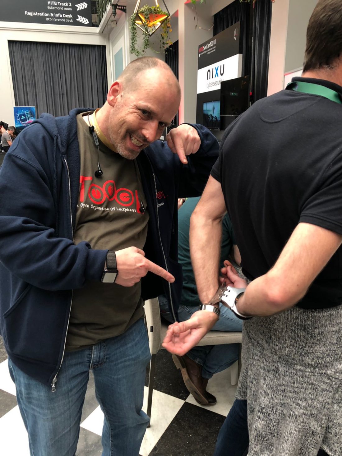 Yago Hansen en Blackhat Europe