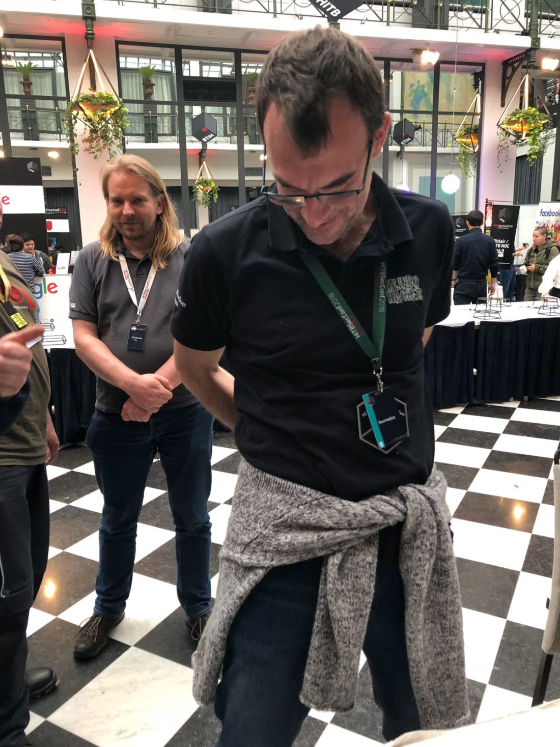 Yago Hansen en Blackhat Europe Amsterdam