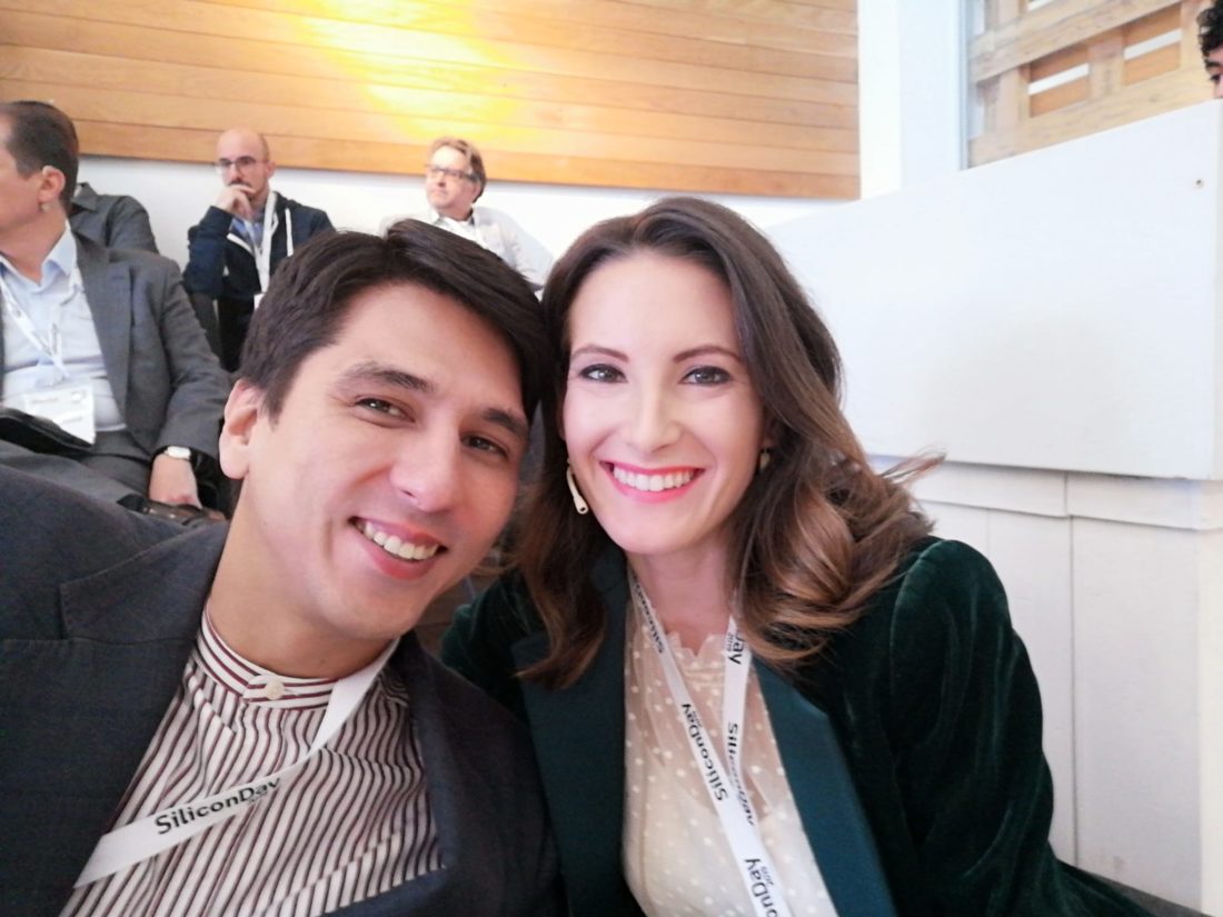 Jean Paul García Morán y Mónica Valle