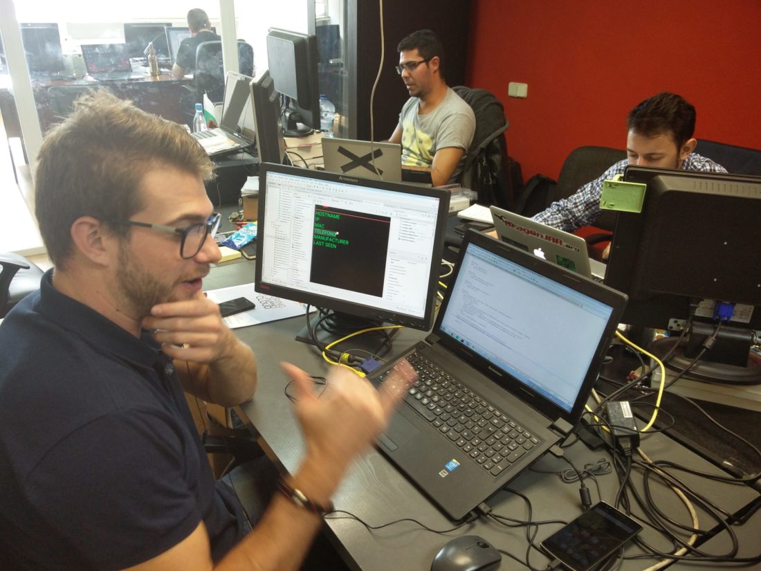 Andres Arrowsmith, Jesus Gonzalez y Angel Ochoa