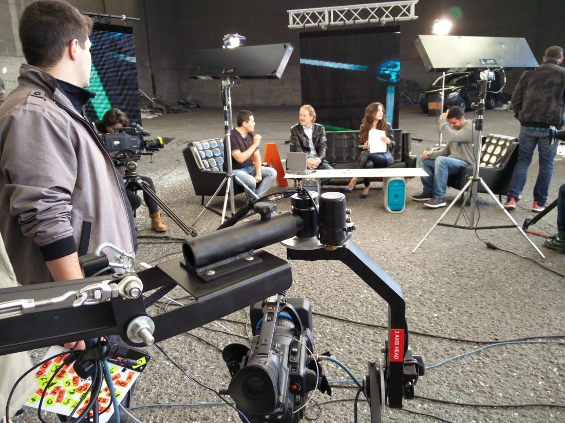 Mundo Hacker TV filming