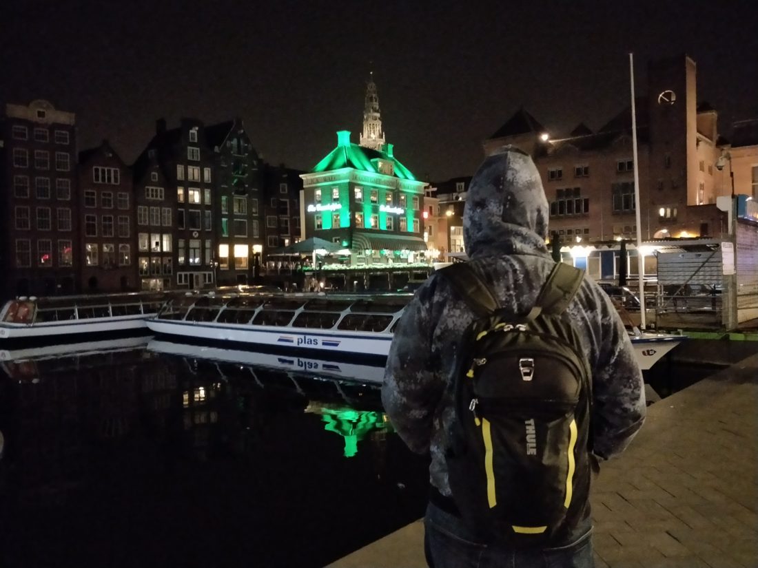 A hacker in Amsterdam
