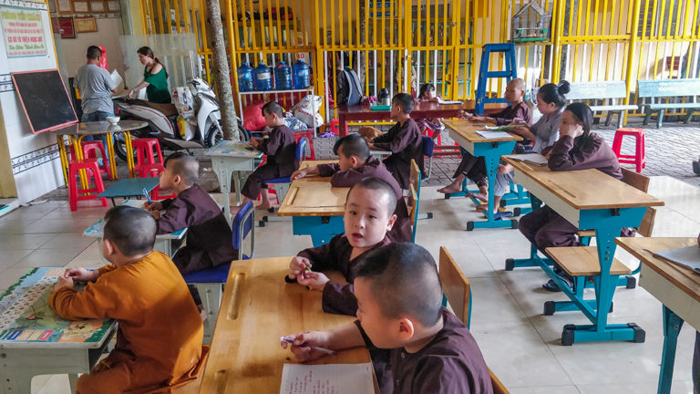 Ngoc Quy orphanage in South Vietnam