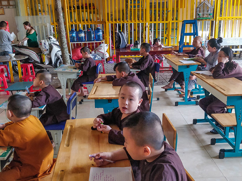 Ngoc Quy orphanage in South Vietnam