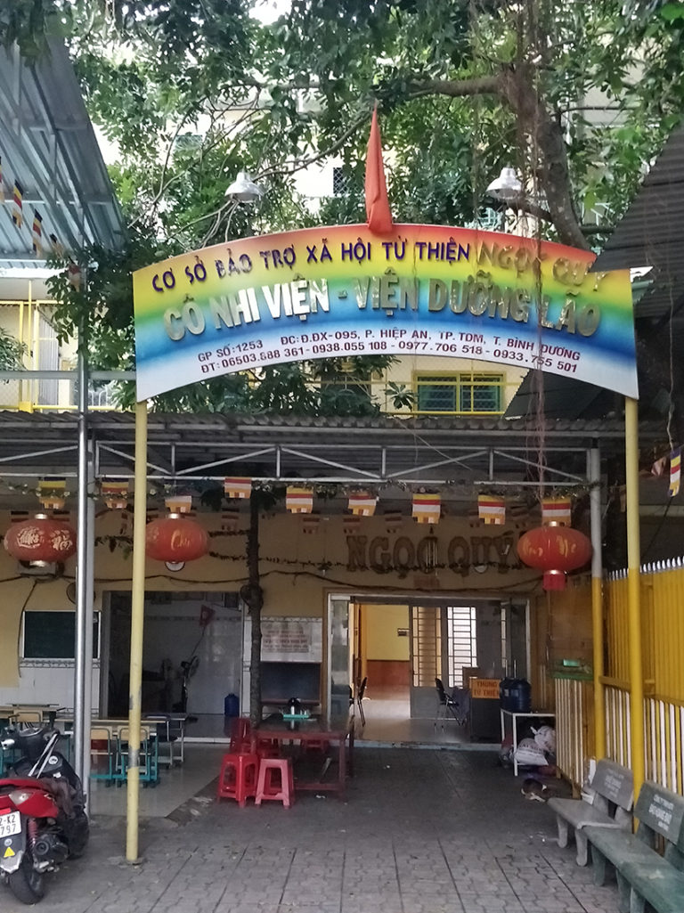 Ngoc Quy orphanage in South Vietnam